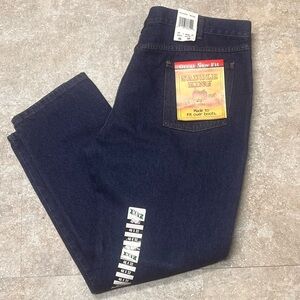 NWT Saddle King Western Key Mens Denim Jeans Size 46x32 Boot Cut